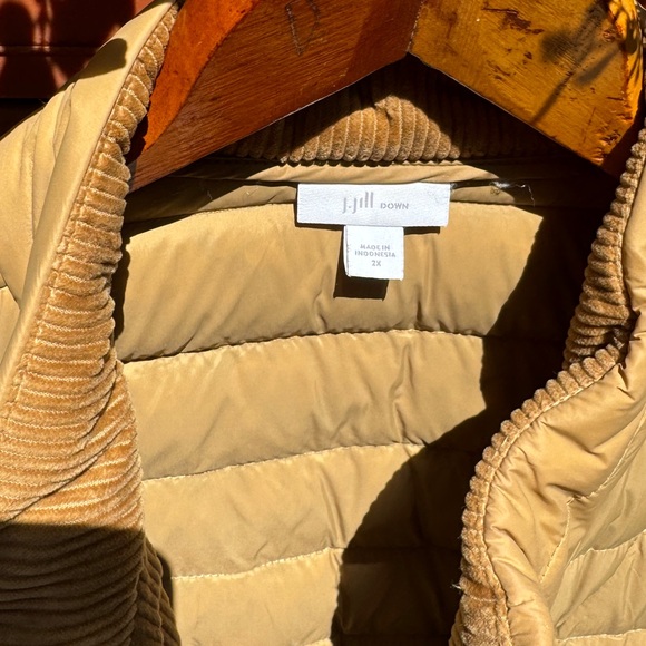 J.Jill tunic length puffer vest - Picture 3 of 5